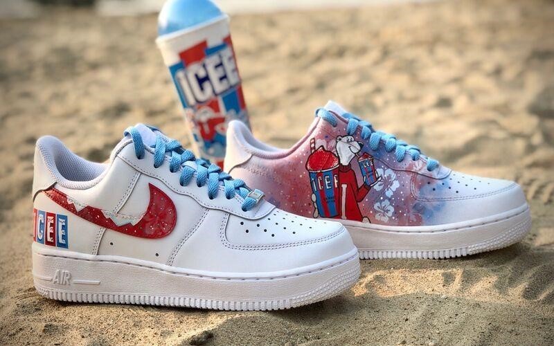 CÁCH CUSTOM GIÀY NIKE BẰNG MÀU ACRYLIC CỰC ĐẸP