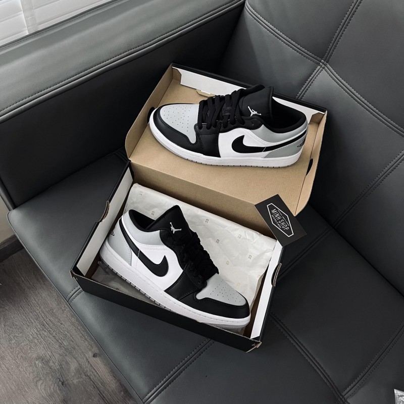 Nike Air Jordan 1 Low Smoke Grey Black V4